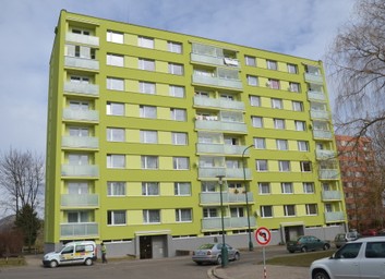 Stavební úprava, regenerace, oprava a údržba panelového domu U stadionu 835-836, Jičín