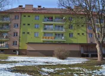 Zateplení bytového domu ul. Boženy Němcové 389 v Žacléři