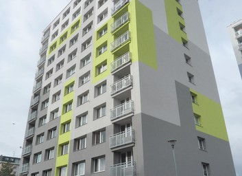 Revitalizace bytového domu Dr. Horákové 47, Poděbrady