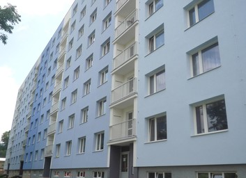 Stavební úprava - regenerace, oprava a údržba bytového domu Za Komínem 488-490, Trutnov