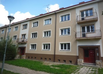 Stavební úpravy bytového domu, ulice Zámečnická 477 - 481, Trutnov